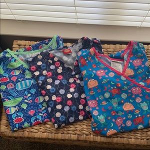 UA & Dickies Scrub Tops